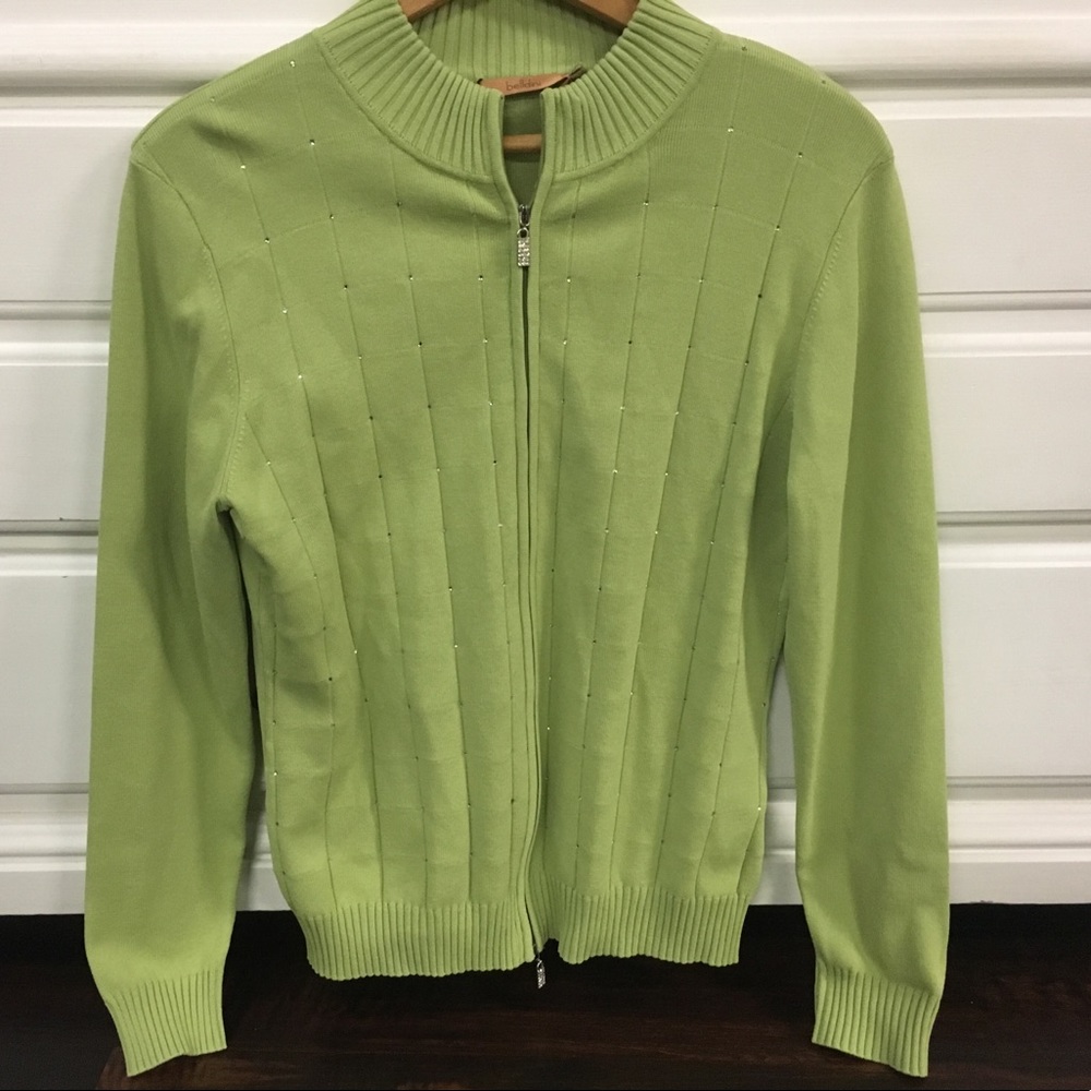 [Belldini] Rhinestone cardigan sweater L